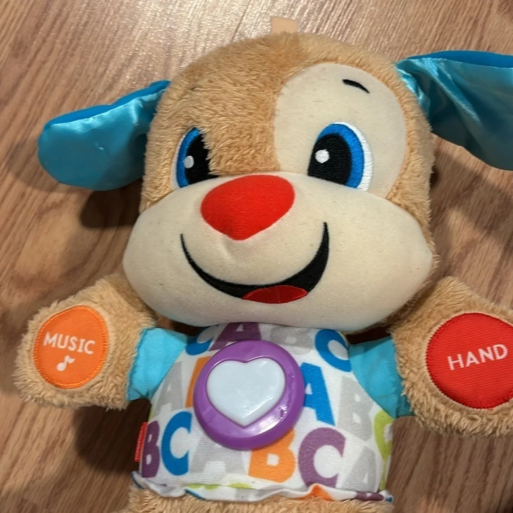 Fisher-Price Laugh & Learn Smart Stages Sis Puppy Plush Learning Toy